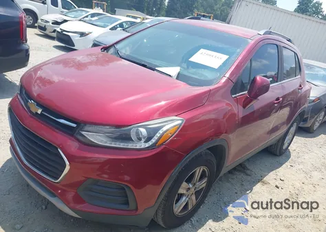 2018 Chevrolet Trax Lt из США, поврежденный, VIN 3GNCJLSB4JL333906